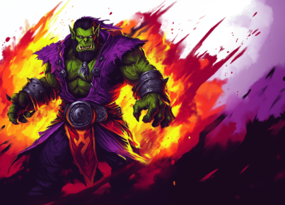 Orc Warlock